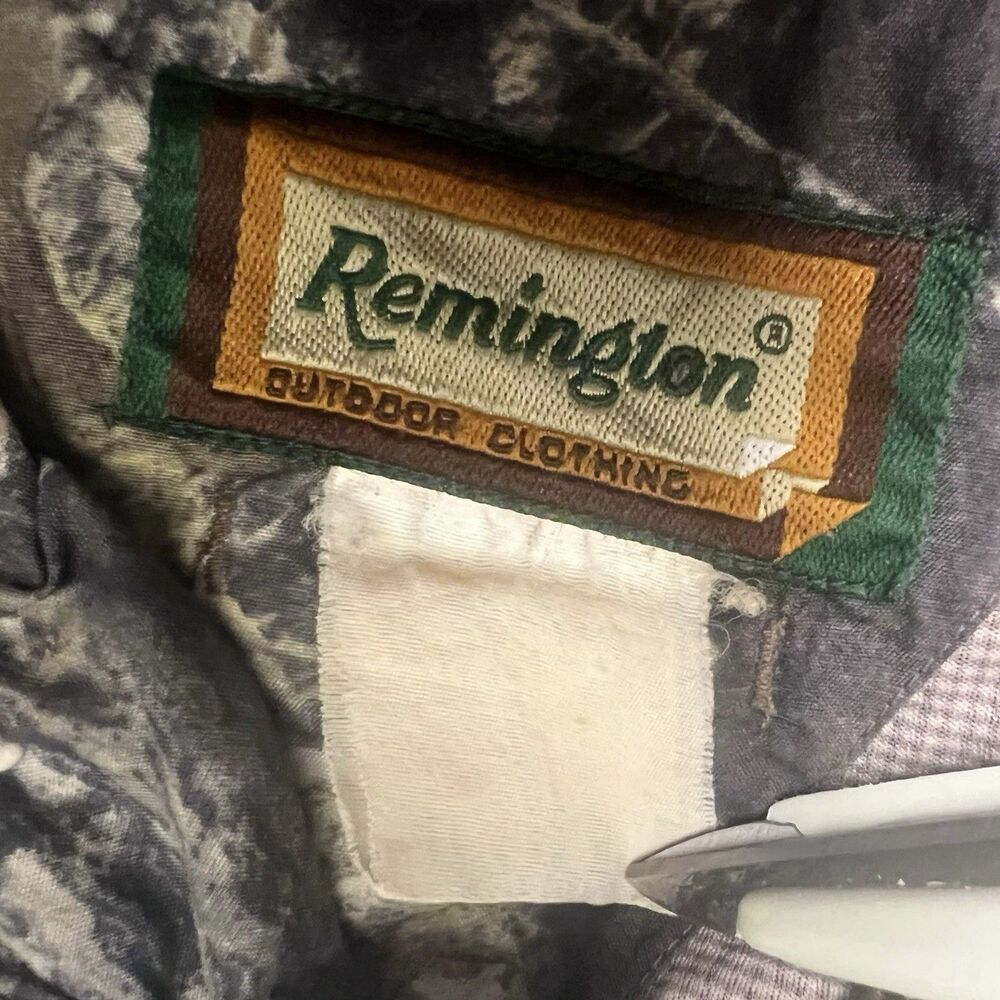REMINGTON Shirt Mens XL Mossy Oak Long Sleeve - Picture 5 of 8